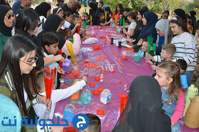 مشاركة واسعة في مسيرة تنزه واكتشف وادي قانا في جلجولية